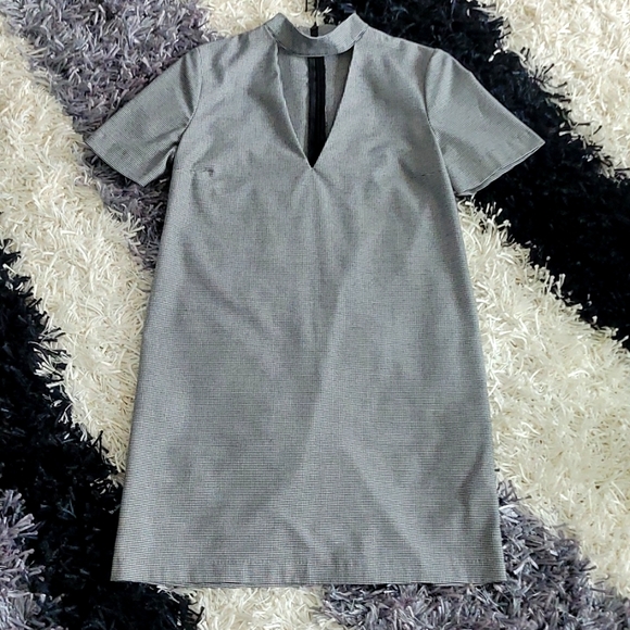 Zara houndstooth mini dress - Picture 2 of 5